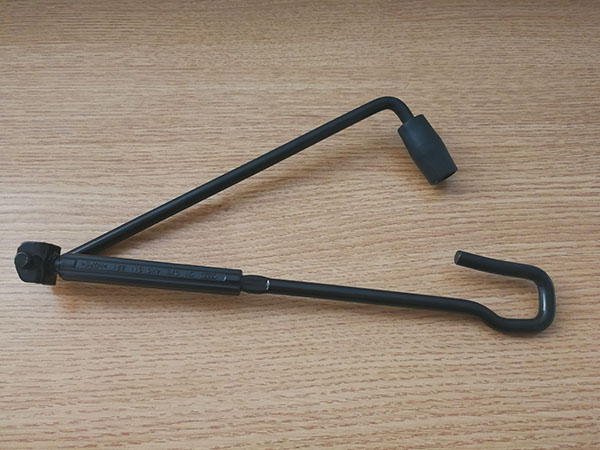 汽車(chē)千斤頂手搖桿一次成型，選貝朗線(xiàn)材折彎?rùn)C(jī)