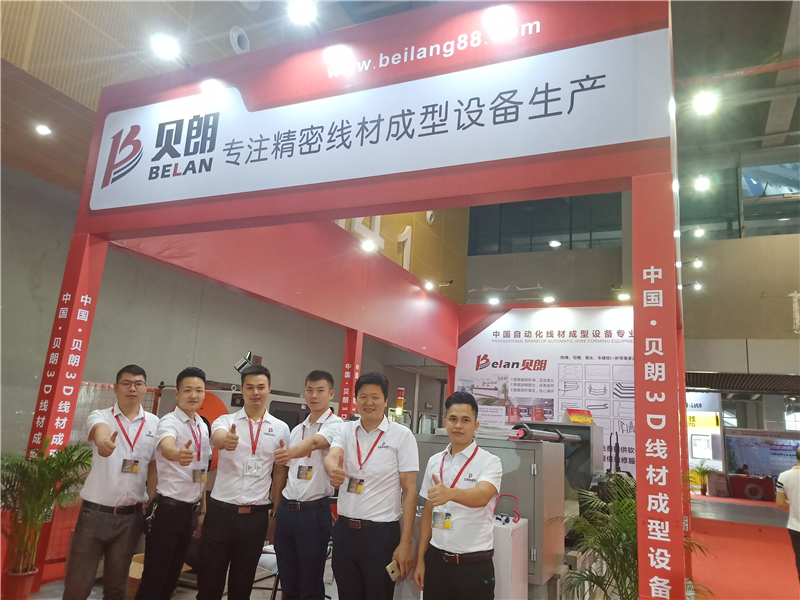 2019廣州彈簧工業(yè)展及數控折鐵絲彎機展圓 滿成功
