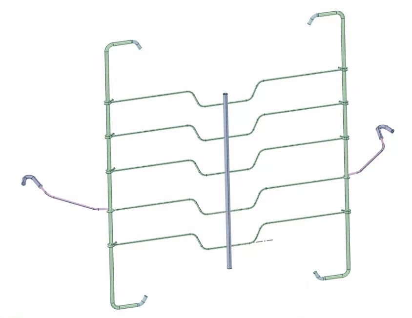 汽車座椅網格支架